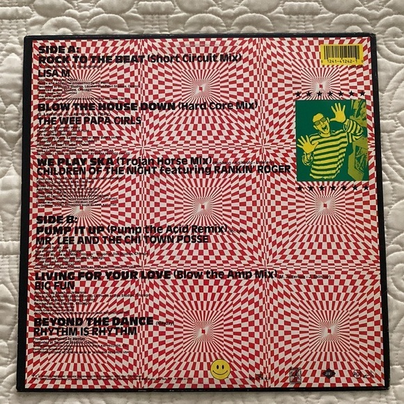 VINTAGE VINYL ACID HOUSE by jive  records  c 1988 - Picture 2 of 6